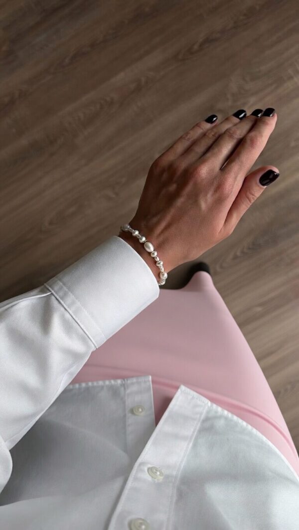 Exquisite mixed pearls bracelet