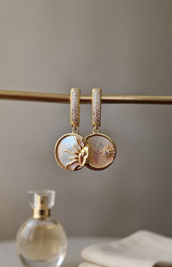 Mother of pearl earrings