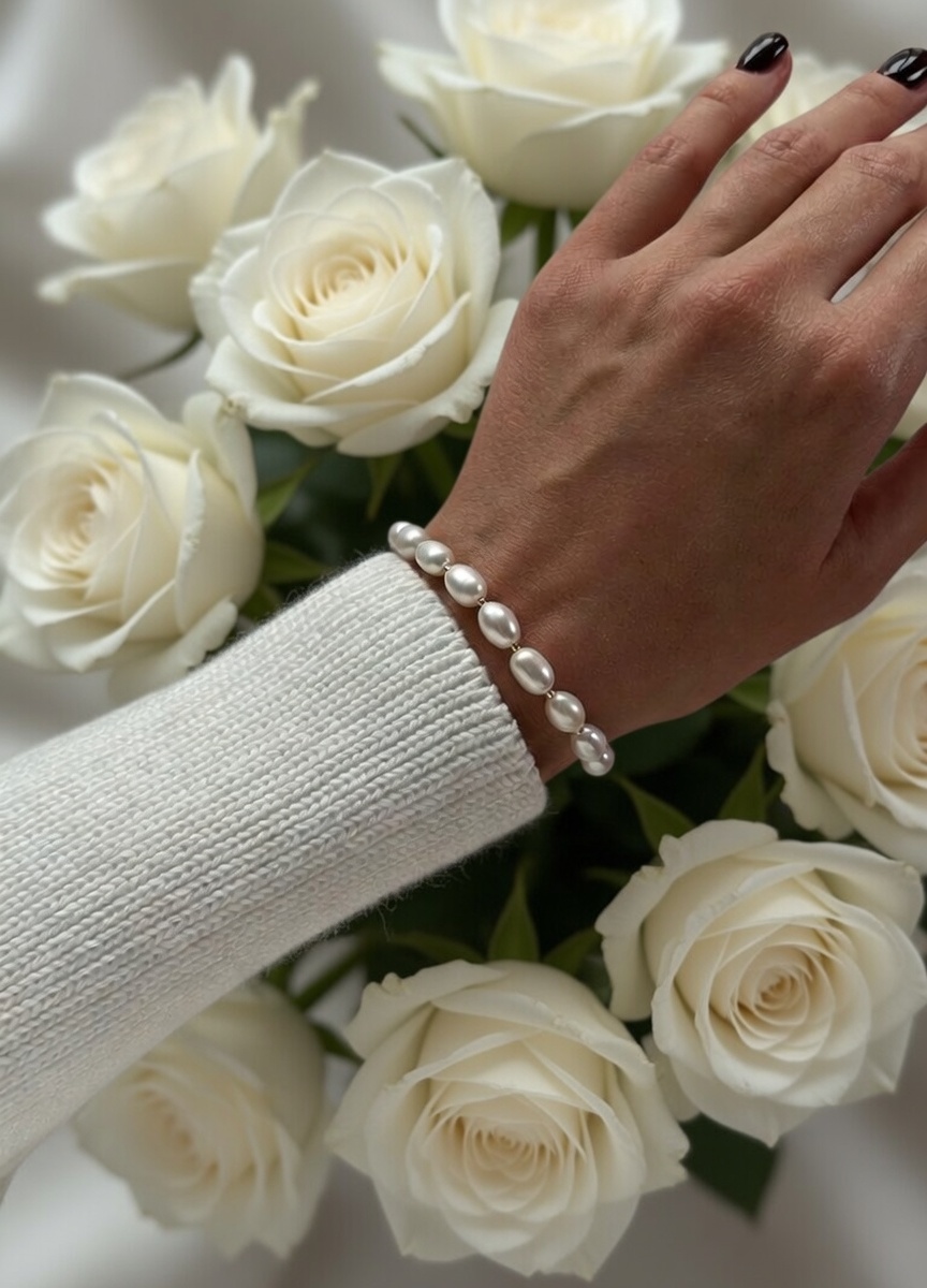 Classic pearls bracelet - Image 3